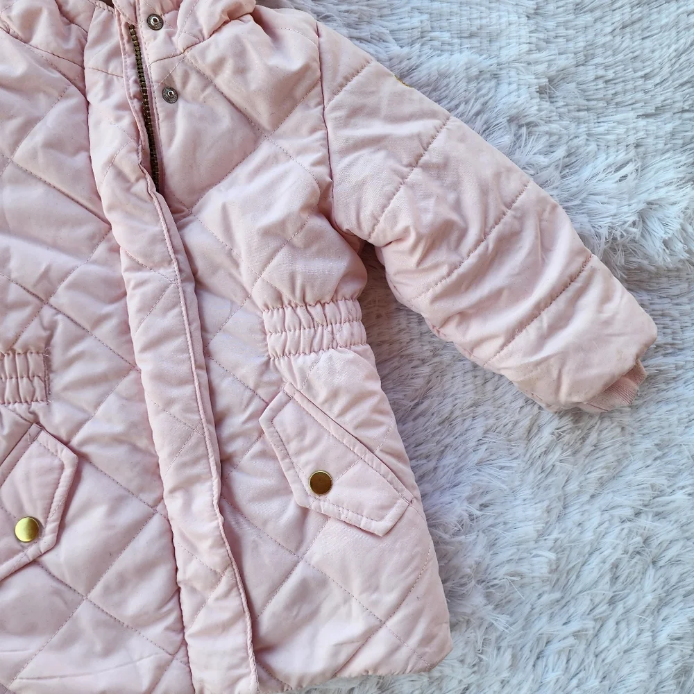 Oshkosh Girls‎ Pink Quilted Puffer Jacket.